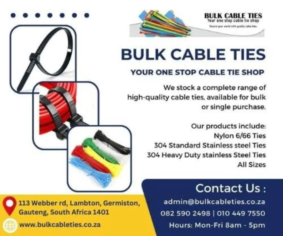 BULK CABLE TIES - WE CAN ALSO COURIER TO YOU